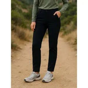 [하프클럽/마운티아]여성 겨울 기모 본딩 팬츠 다크차콜_1MQPNW2506