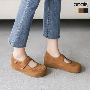 메리제인 스웨이드 로퍼 4cm_25F113