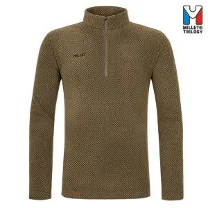 [롯데백화점]MILLET FW 베이직 집업 MT 자가드 플리스 티셔츠_MXUWT072