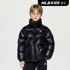 스트릿 글로시 밴드넥 숏 덕다운 NY (Black)