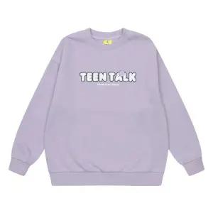 [에꼴리에] 여아 기모 로고 맨투맨 티셔츠 21R0755_VI [P003712011]