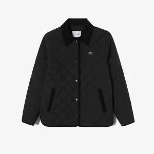 [시흥점][라코스테]여성 코듀로이 카라 퀼팅 점퍼 BF554E-54N