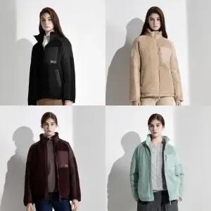 NNF 여성 우븐 패치 덤블 점퍼 (N504W-1)