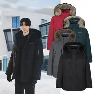 갤러리아 디스커버리 남성 밀포드 베르텍스 구스다운 미드패딩 DMDJ8M056