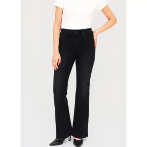 [롯데백화점]뱅뱅 여성 인밴드 부츠컷 스판 기모 청바지 (FQL851)