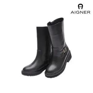 [방송중에만 7만원 최초세일] 아이그너 25FW 소가죽 미들 부츠