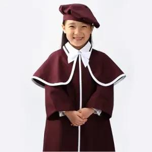 9611-졸업가운 베레모세트101(자주색)-A형 어린이집졸업식 유치원졸업 수료식