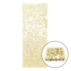 사각백드롭패널 골드글리터 10개 포토존 픽셀 판넬 무대