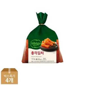 CJ제일제당 비비고 총각김치 1.5kg x4개