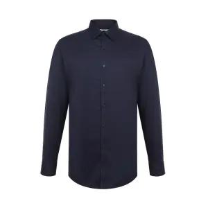 [닥스]폴리혼방 드레스 셔츠 슬림핏 네이비_DLP2SHDL301N1