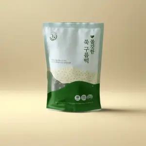 창억떡 쑥구름떡 아침대용