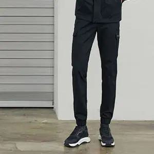 [폴리스] 남성 우븐 블랙 팬츠 P3PT304MBLK