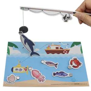 자석낚시 만들기(4인 세트) 초등 DIY만들기 교육 실험키트