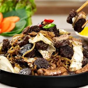 신림동 또순이 백순대-양념순대곱창볶음 풀구성