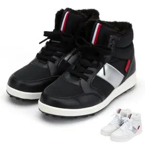 여성 겨울용 스파이크리스 보아퍼 방한 골프화 인체공학설계 레슨 파3