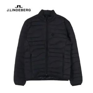 제이린드버그 남성 클리프 라이트다운 검정색 골프패딩 골프자켓 바람막이