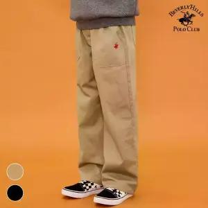 [폴로클럽] 와이드코튼기모팬츠