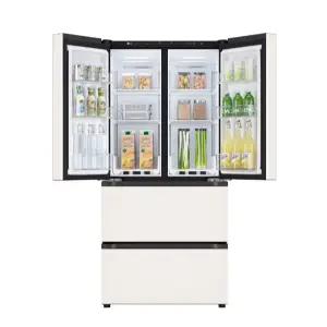 [LG]전자 Z499MEEF11 김치톡톡 김치냉장고 4도어 491L 1등급 네이처 베이지