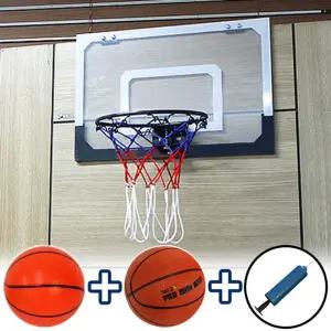 지아이엘 걸이식 농구 대 골대 가정용 미니 실내 장난감 세트 공