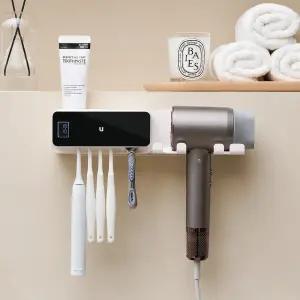 유토렉스 칫솔살균기 칫솔소독기 면도기 가정용 건조기 드라이기 드라이어 거치대 루미드 URT-D147CHW