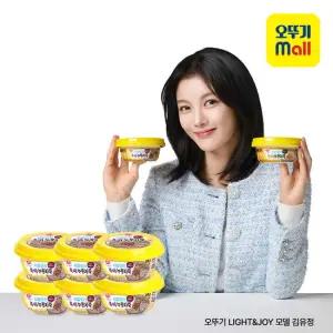 [오뚜기] LightJoy 저칼로리현미누룽지죽 215g 6개