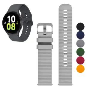 갤럭시워치5 44M SM-R910 호환 우레탄밴드 도트 웨이브 실리콘스트랩