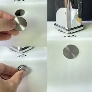 세면대 구멍마개 스텐 304 오버플로우 오버홀 캡 배수구 냄새차단마개