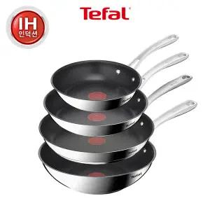 [테팔]인덕션 3X 퍼펙트 레지스트 프라이팬 4종(팬20+팬24+팬28+볶음팬28)