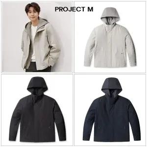 [프로젝트엠](천안아산점) 간절기 디테쳐블 후드 패디드 쉘파카 (EPF1JJ1200)