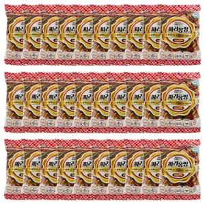 알파독 짜리몽땅 오리 연어 100g X 30개 모이스트버거 간식