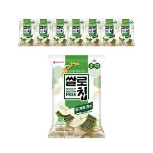 쌀로칩 들기름 김맛 100g, 8개