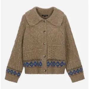 [롯데백화점]써스데이 아일랜드 카라넥 자카드 니트 가디건 T258MCD268W