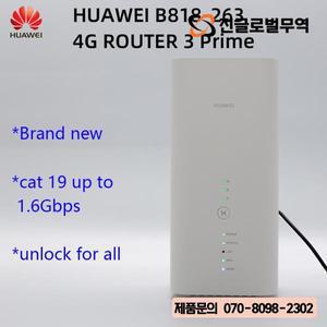 잠금 해제 화웨이 B818 4G 라우터, 3 프라임 LTE CAT19 Vodafone B818-263