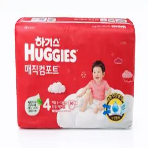 하기스 매직컴포트 NEW 기저귀 남여공용 밴드형 360매 4단계