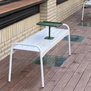 철제 벤치 의자 대기 스테인레스 벤치의자 1m