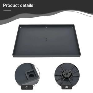 1Pcs 내구성 블랙 프로젝터 트레이 플라스틱 범용  홀더 25x18cm 30x23cm 1/4inch 나사 스레드 삼각대 스탠