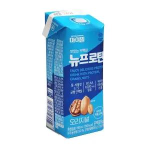 대상웰라이프 마이밀 마시는 뉴프로틴 오리지널 (190ml 16팩) 1박스