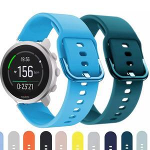 순토 호환 RACE S/OCEAN/VERTICAL/5 9 PEAK PRO DLC용 밴드 COROS 3 2 APEX Pro 46mm용 실리콘 스트랩 20 2