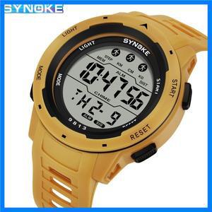 남자 디지털 시계 스포츠 시계 타이밍 기능 알람 시계 방수 50M 디지털 시계 군사 시계 대형 스크린