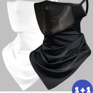 아이스쿨마스크 2개 머프 바라클라바 여름 등산 골프 (WFJ68A1)