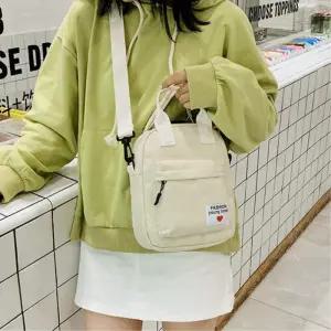 중학생 외출용 캔버스 크로스백 여아핸드폰가방 아동미니백 키즈패피 유아