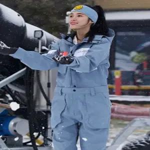 스노우보드복 일체형스키복 보드 남여공용 스키장 남녀 여성용 수트 방한복 점프수트