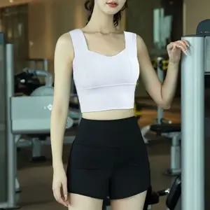 여성 웨어 2컬러 데일리 크롭 트레이닝 세트 (WFJSNOO)