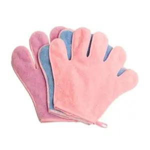 극세사 3분 간단 헤어 드라이 장갑 타월 수건 1P 털말리기 애묘 건조