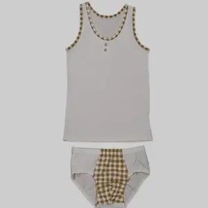 한지 남아 네츄럴 런닝 셋트 닥나무 원료의 한지 (WFK6HPB)