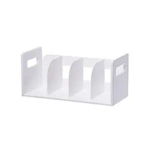 [하프클럽/]다용도 4단 책꽂이 쿨그레이 수납 선반 책장 책 정리함