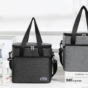 빌라즈대용량쿨러백 보냉백 보냉아이스백 무지 패션잡화 백팩 데님 캐주얼 버스 백 디자인 보조 버스 손 백