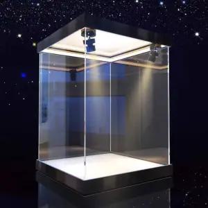 LED 아크릴 상자 진열장 대형 박스 장식품 전시 진열