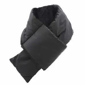 겨울 머플러 패딩 방한 포켓 털 따뜻한 코디 가벼운 패딩머플러