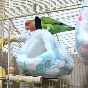 하트둥지 앵무새 포치 소 앵무새침대 앵무새둥지 햄스터은신처 포치